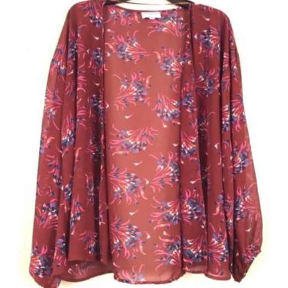 Cotton On Tops - Cotton On Women's Multi Colored Floral Kimono